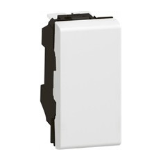 Бутон 1 мод. цвят бял Easy-Led Mosaic NEW Legrand