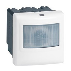 Датчик за присъствие PIR, 120, обхват 4m @ h1.2m, LED ≤ 250W, изисква неутрала, 2 мод. цвят бял Mosaic Legrand /до изчерпване