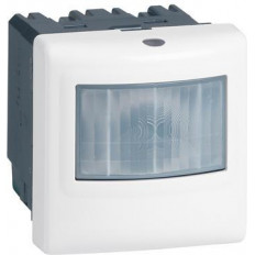 Датчик за присъствие PIR, 120, обхват 4m @ h1.2m, LED ≤ 250W, изисква неутрала, 2 мод. цвят бял Mosaic Legrand /до изчерпване