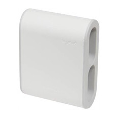 Адаптер за контакт плосък 4х Евро контакт 6A бял NEW Legrand