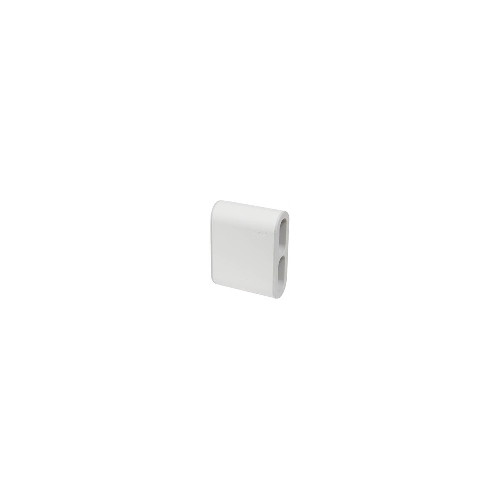 Адаптер за контакт плосък 4х Евро контакт 6A бял NEW Legrand