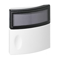 Бутон за звънец, 2А, 24V, IP44, етикет Legrand