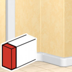 Крайно капаче за канал 50x80мм DLP Legrand