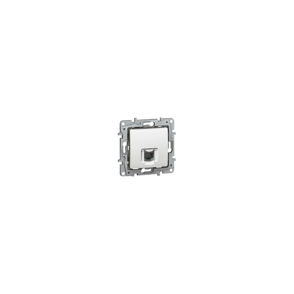 Розетка RJ45 STP cat.6 без крачета цвят Бял Niloe Legrand