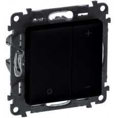 Димер бутонен R3-400W L3-400VA LED3-125VA цвят черен Valena Life Legrand