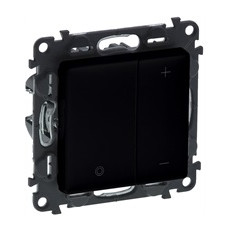 Димер бутонен R3-400W L3-400VA LED3-125VA цвят черен Valena Life Legrand