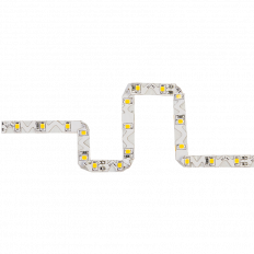LED ЛЕНТА SMD2835, 9.6W/M ТОПЛО БЯЛА, 24V DC, 60LEDS/M, 5M, НЕВОДОУСТОЙЧИВА