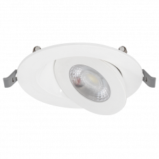 LED ЛУНА ЗА ВГРАЖДАНЕ, ПОДВИЖНА, 7W, 3000K/4200K/6500K, 220-240V AC, IP20