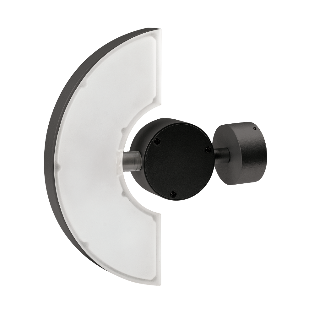 LED ФАСАДНО ОСВЕТИТЕЛНО ТЯЛО 6W, 4200K, IP65, ПОДВИЖНО, ГРАФИТ