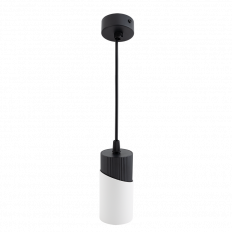 ВИСЯЩО ОСВЕТИТЕЛНО ТЯЛО, GU10, 220-240V AC, ЧЕРНО-БЯЛО