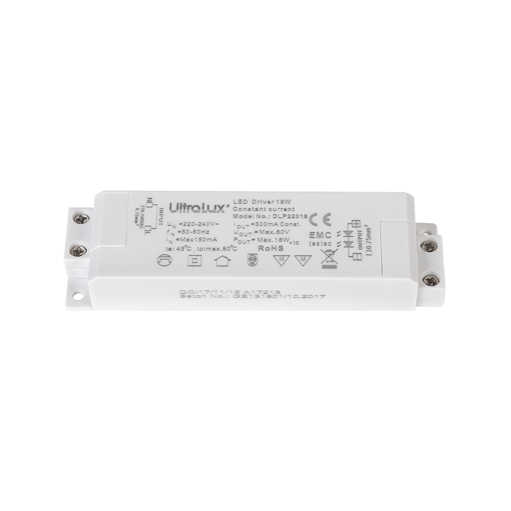 ДИМИРАЩ ДРАЙВЕР ЗА LED ПАНЕЛИ ULTRALUX 18W