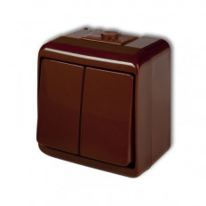 СЕРИЕН КЛЮЧ, KARLIK JUNIOR, IP54, КАФЯВ