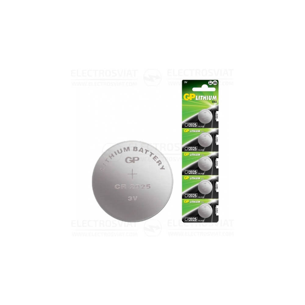БАТЕРИЯ-GP-LITHIUM-CR2025 БАТЕРИЯ-GP-LITHIUM-CR2025