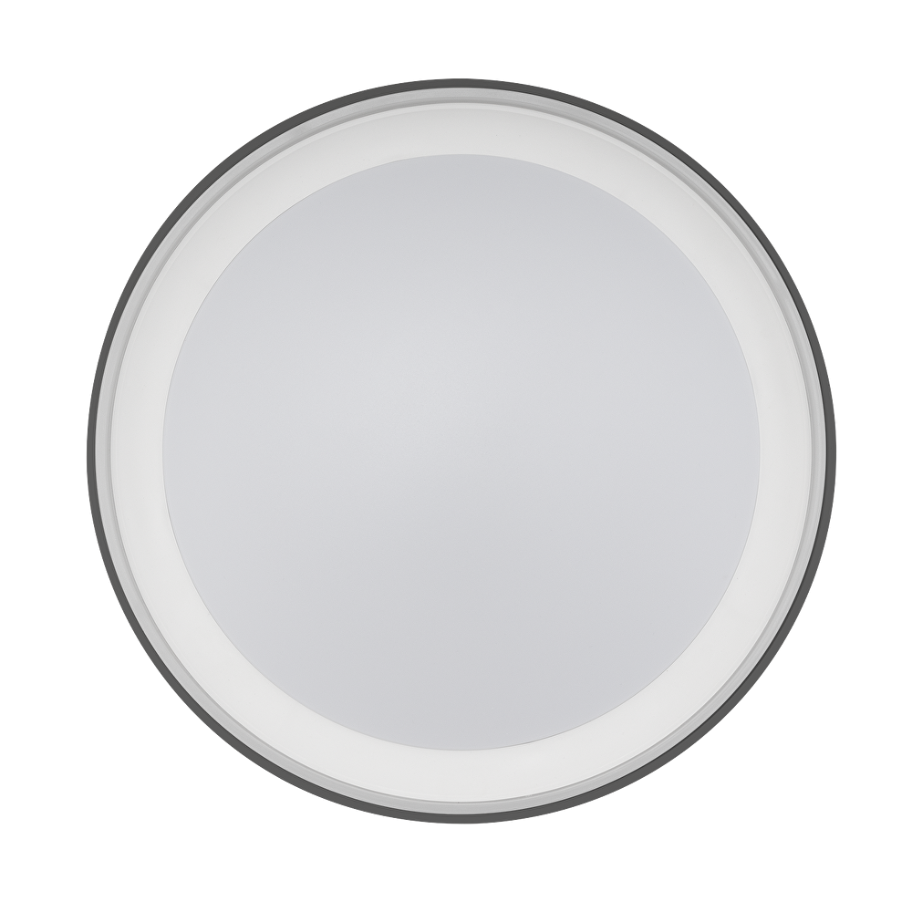 LED ДИМИРАЩА CCT ПЛАФОНИЕРА С ДИСТАНЦИОННО, ЧЕРНА, 45W, 3000/4000/6000К, 220-240V AC, IP20