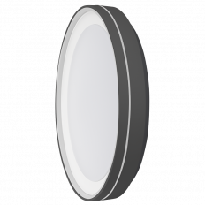 LED ДИМИРАЩА CCT ПЛАФОНИЕРА С ДИСТАНЦИОННО, ЧЕРНА, 45W, 3000/4000/6000К, 220-240V AC, IP20