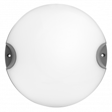 LED ПЛАФОНИЕРА КРЪГ, СИВА, 11W, 4000K, 220-240V AC, НЕУТРАЛНА СВЕТЛИНА, IP54