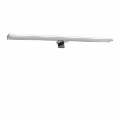 LED ОСВЕТИТЕЛНО ТЯЛО ЗА БАНЯ – ЗА ОГЛЕДАЛО, СТЕНА И ШКАФ, 12W, 4000К, ХРОМ, IP44