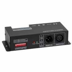 DMX RF ДЕКОДЕР ЗА RGB/RGBW LED ОСВЕТЛЕНИЕ, 32А, 12-24V DC, IP20