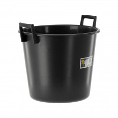 Пластмасова кофа с дръжки VOREL, черна, 40 L