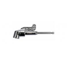 Адаптер за битове, ъглов, Sthor 1/4", 130 мм