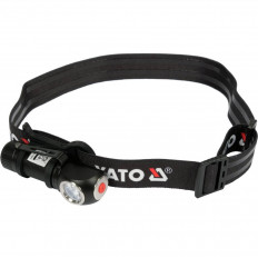 LED челник-фенер YATO, Li-Ion 3.7 V 700 mAh, 350 lm