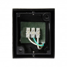 Външна стенна LED лампа YATO YT 81901, 35 W, 1 x GU10, IP44, черна