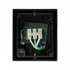 Външна стенна LED лампа YATO YT 81900, 35 W, 1 x GU10, IP44, черна