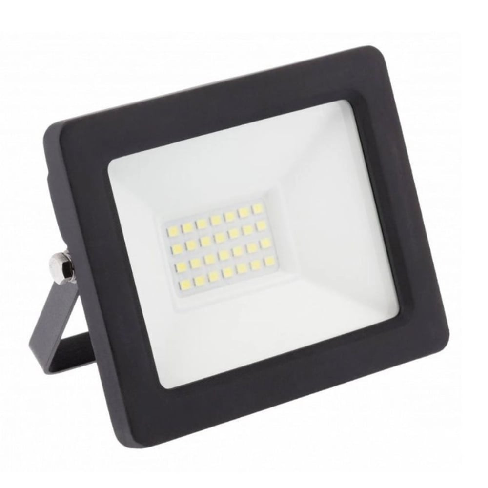 LED Прожектор GTV, G-TECH, IP65, 20 W, 6400K, черен LED Прожектор GTV, G-TECH, IP65, 20 W, 6400K, черен