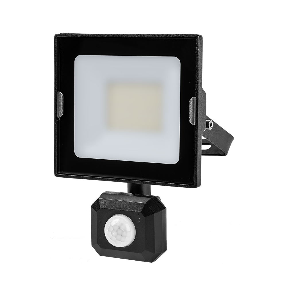 LED SLIM ПРОЖЕКТОР С PIR СЕНЗОР, 220V-240V AC, 30W, 4000K, IP44, 120, 3000LM