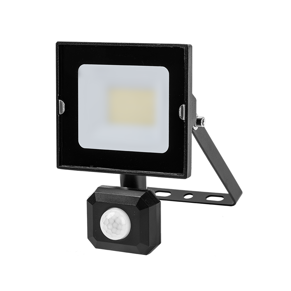 LED SLIM ПРОЖЕКТОР С PIR СЕНЗОР, 220V-240V AC, 20W, 4000K, IP44, 120, 2000LM