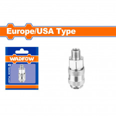 Пневматичен накрайник бърза връзка WADFOW, M 1/4"