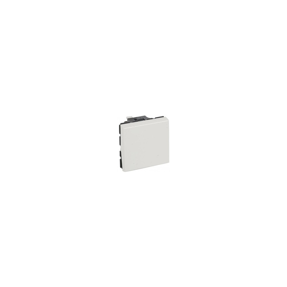 Еднополюсен ключ 2 мод. цвят бял Mosaic NEW Legrand