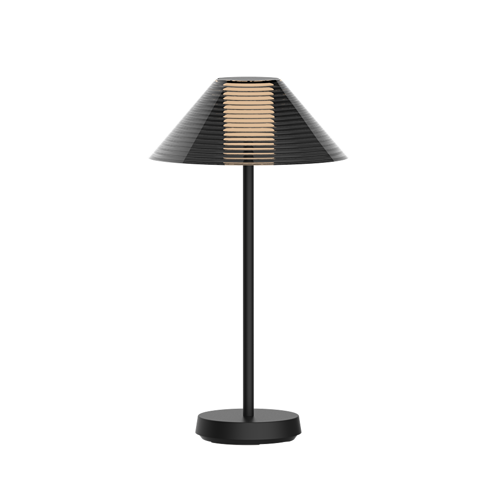 LED ДИМИРАЩА ПРЕЗАРЕЖДАЕМА НАСТОЛНА ЛАМПА 1.5W, 3000K, IP44, ЧЕРНА