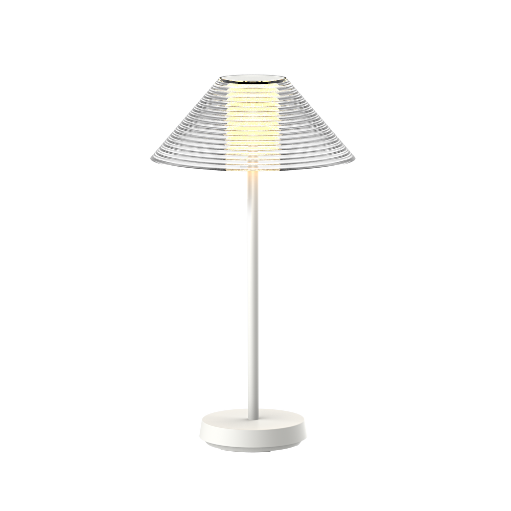 LED ДИМИРАЩА ПРЕЗАРЕЖДАЕМА НАСТОЛНА ЛАМПА 1.5W, 3000K, IP44, БЯЛА
