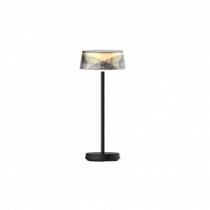 LED ДИМИРАЩА ПРЕЗАРЕЖДАЕМА НАСТОЛНА ЛАМПА 2.3W, 3000K, IP44, ЧЕРНА