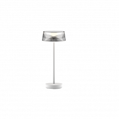 LED ДИМИРАЩА ПРЕЗАРЕЖДАЕМА НАСТОЛНА ЛАМПА 2.3W, 3000K, IP44, БЯЛА