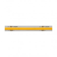 LED ЛЕНТА ВОДОУСТОЙЧИВА IP66 10W/M, 3000K, 24V DC, 378 LEDS/M, COB, 5 МЕТРА, 8ММ ШИРИНА