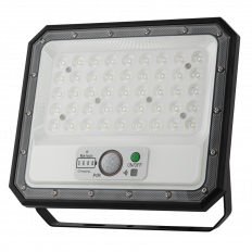 СОЛАРЕН LED ПРОЖЕКТОР С PIR ДАТЧИК ЗА ДВИЖЕНИЕ, 90, 10W, 5500K, IP65