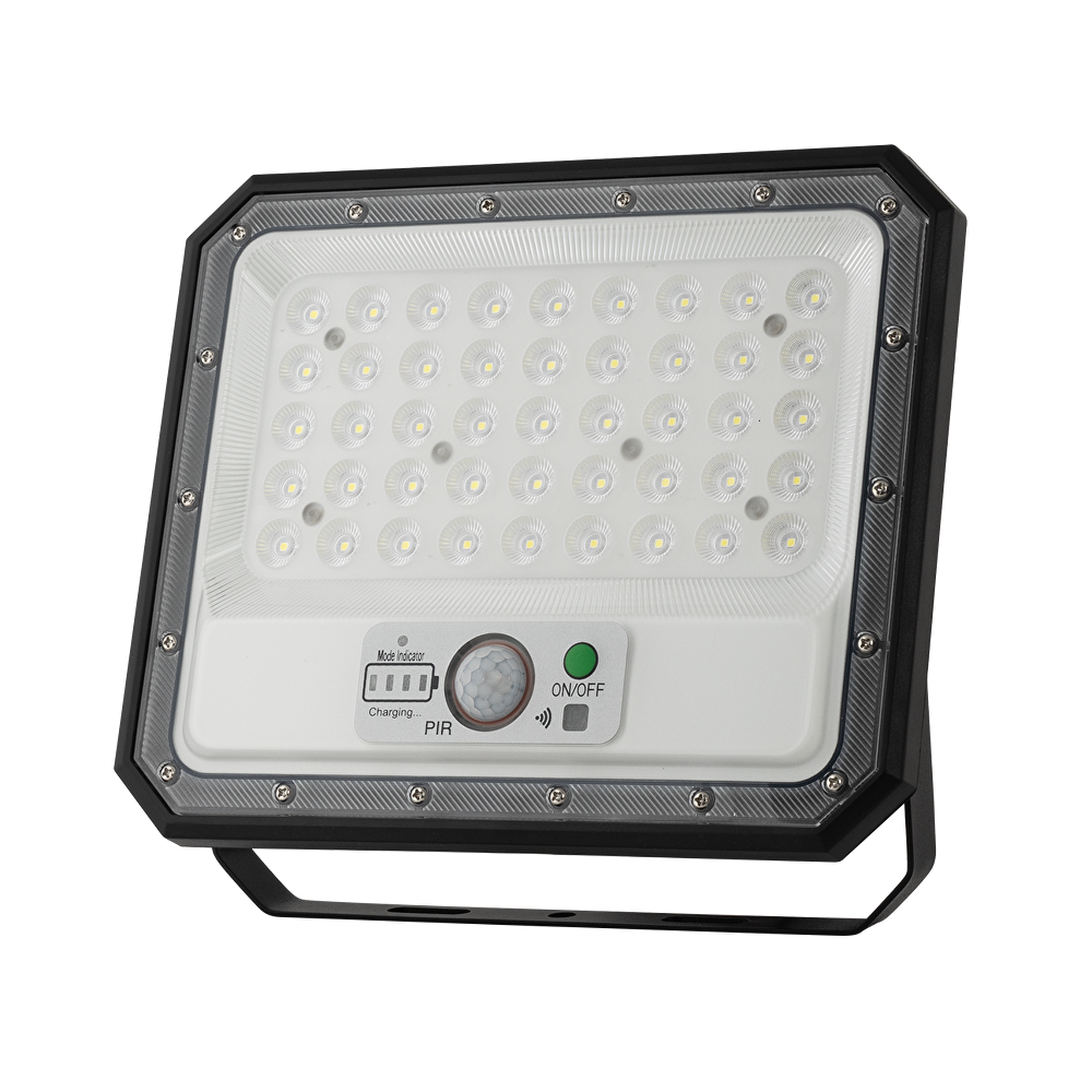 СОЛАРЕН LED ПРОЖЕКТОР С PIR ДАТЧИК ЗА ДВИЖЕНИЕ, 90, 10W, 5500K, IP65