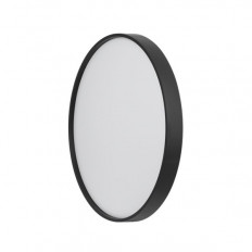 LED CCT ПЛАФОНИЕРА, ЧЕРЕН, 12W, 3000K/4000K/6500К, 220-240V AC, КРЪГ, IP20