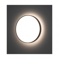 LED CCT ПЛАФОНИЕРА, ЧЕРЕН, 12W, 3000K/4000K/6500К, 220-240V AC, КРЪГ, IP20