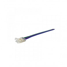 КАБЕЛ С КОНЕКТОР ЗА RGB LED ЛЕНТА 10MM