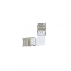 ЪГЛОВ КОНЕКТОР 90 ЗА RGB LED ЛЕНТА 10MM