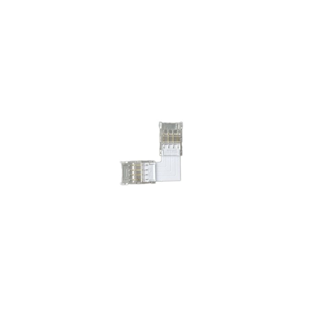 ЪГЛОВ КОНЕКТОР 90 ЗА RGB LED ЛЕНТА 10MM