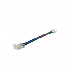 МЕЖДИНЕН КОНЕКТОР С КАБЕЛ ЗА RGB LED ЛЕНТА 10MM