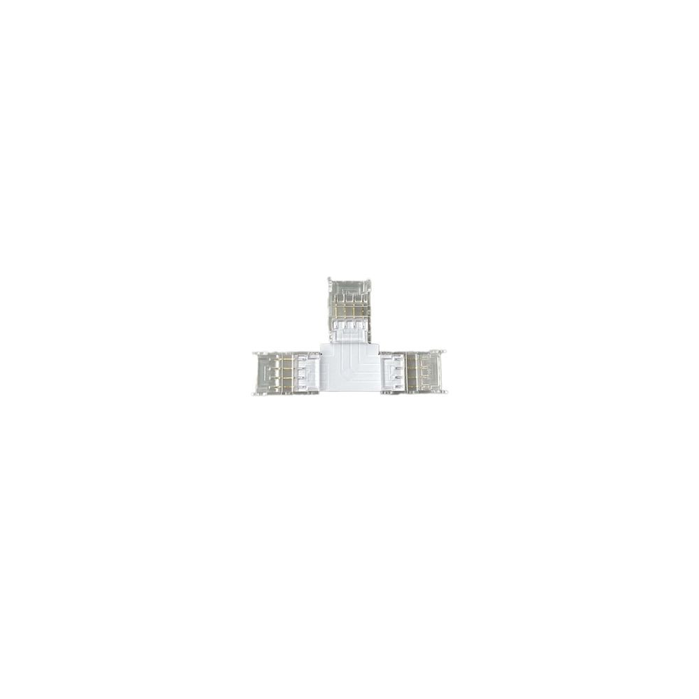 ТРОЕН КОНЕКТОР 90 ЗА RGB LED ЛЕНТА 10MM