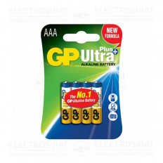 БАТЕРИЯ-GP-ULTRA PLUS ALKALINE-AAA