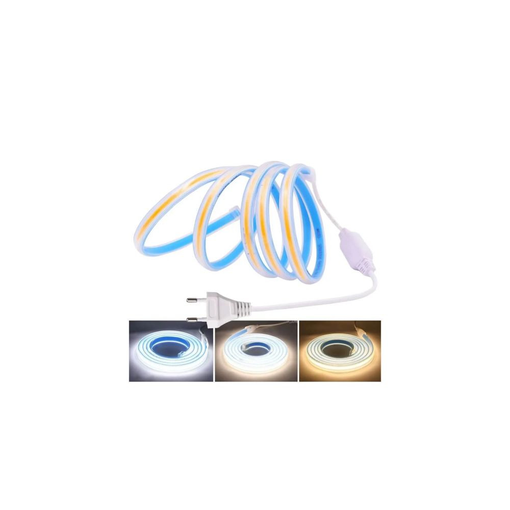 КОМПЛЕКТ LED COB ЛЕНТА, 220V, IP67, 3000К