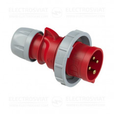 ИНДУСТРИАЛЕН ЩЕПСЕЛ С ВИНТОВИ КЛЕМИ, 3P+PE 16A, 400V, IP66/67, СЕРИЯ SHARK
