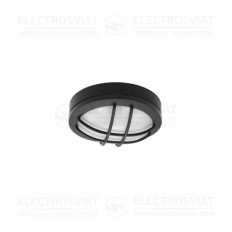 LED ВОДОУСТОИЧИВА ПЛАФОНИЕРА LUZ-BRG, 12W, IP65, 4000K, 220V AC, КРЪГ, ЧЕРНА